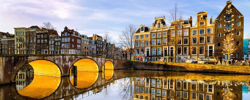 Les canaux d&#39;Amsterdam - Pays-Bas