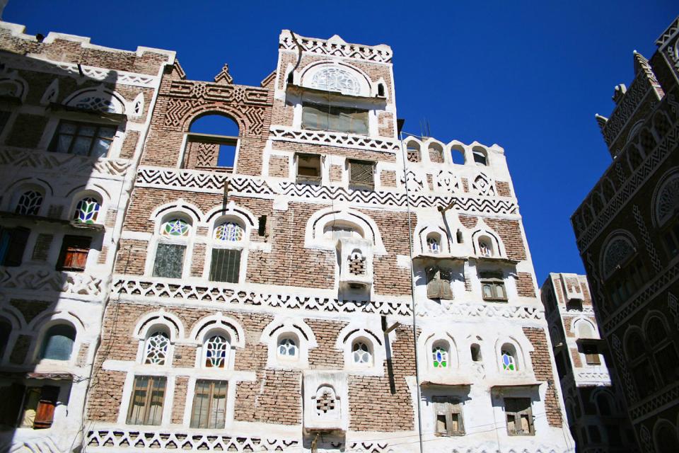 La vieille ville de Sanaa , Yémen