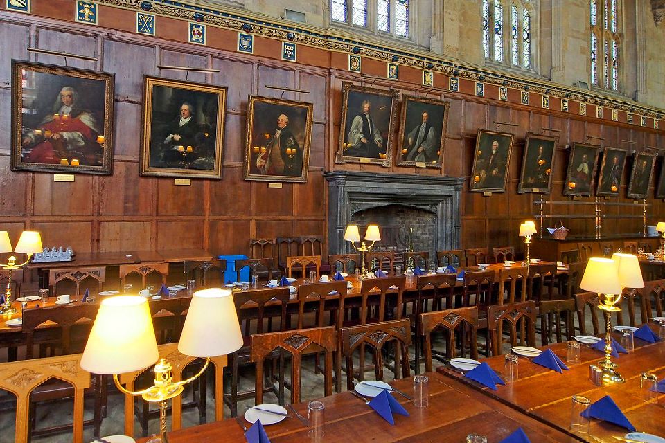 Oxford University , La salle à manger d'Oxford , Royaume-Uni