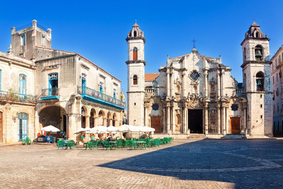 La cathédrale de la Havane , Cuba