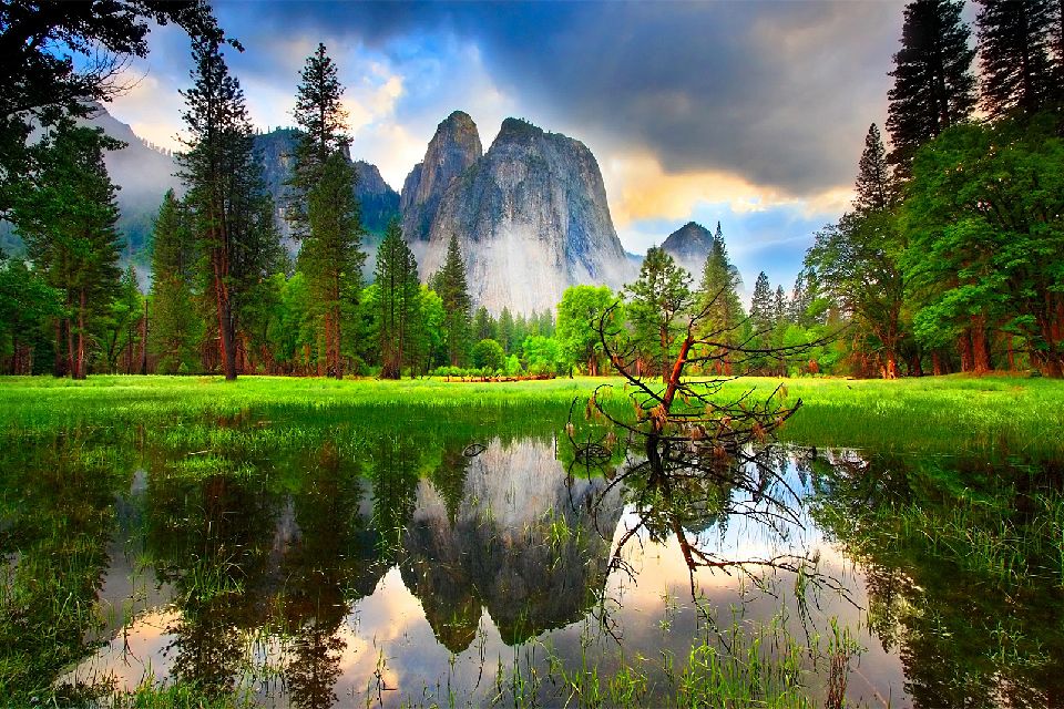 Le parc national de Yosemite , Des sites naturels grandioses , Etats-Unis