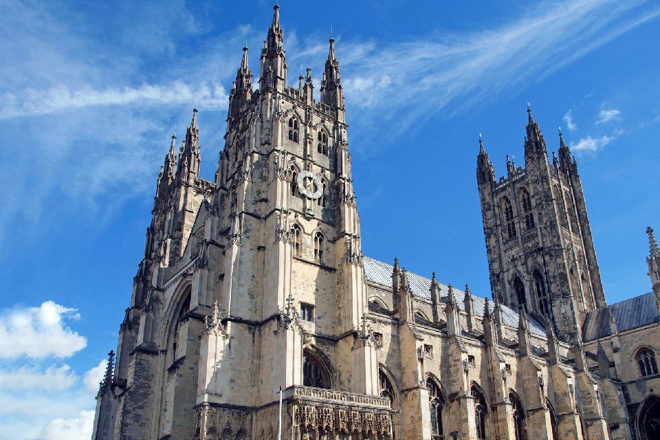 La cathédrale de Canterbury , Royaume-Uni