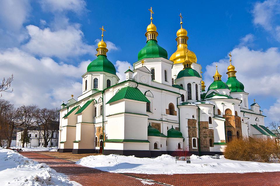 La cathédrale Sainte Sophie de Kiev - Ukraine