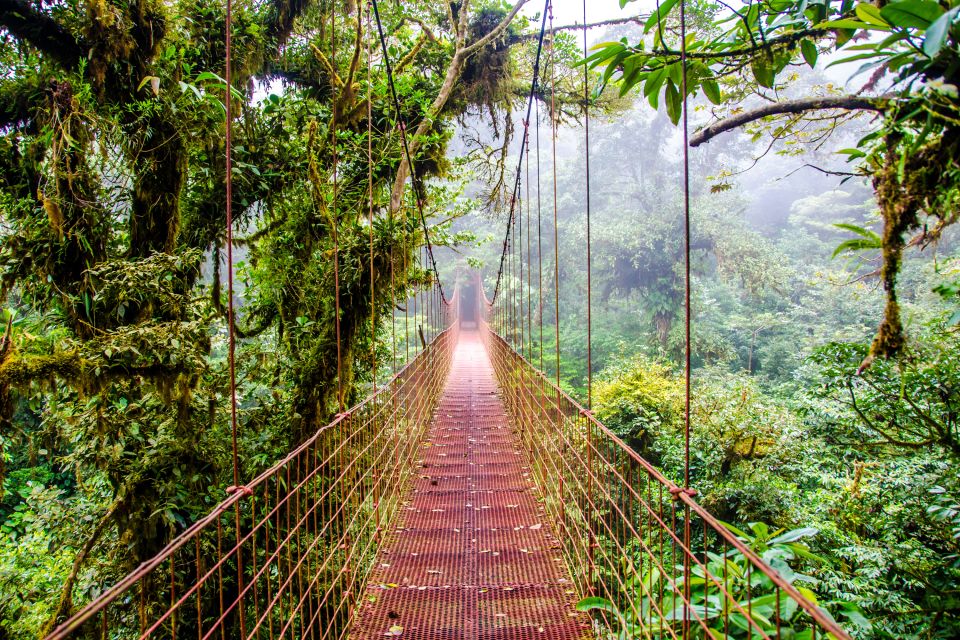 Los parques nacionales, Los paisajes, Costa Rica