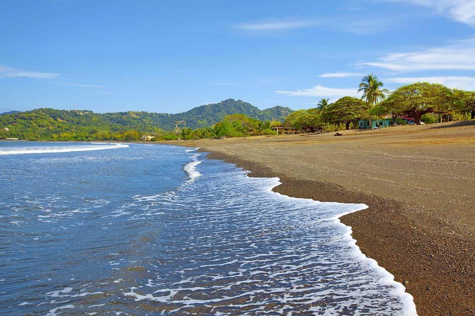 La costa pacífica , Costa Rica