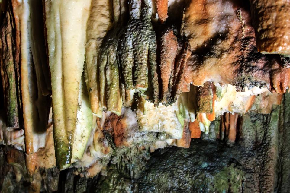 La grotte de Drogarati à Céphalonie , Grèce