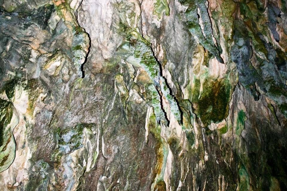 La grotte de Melissani à Céphalonie , Grèce