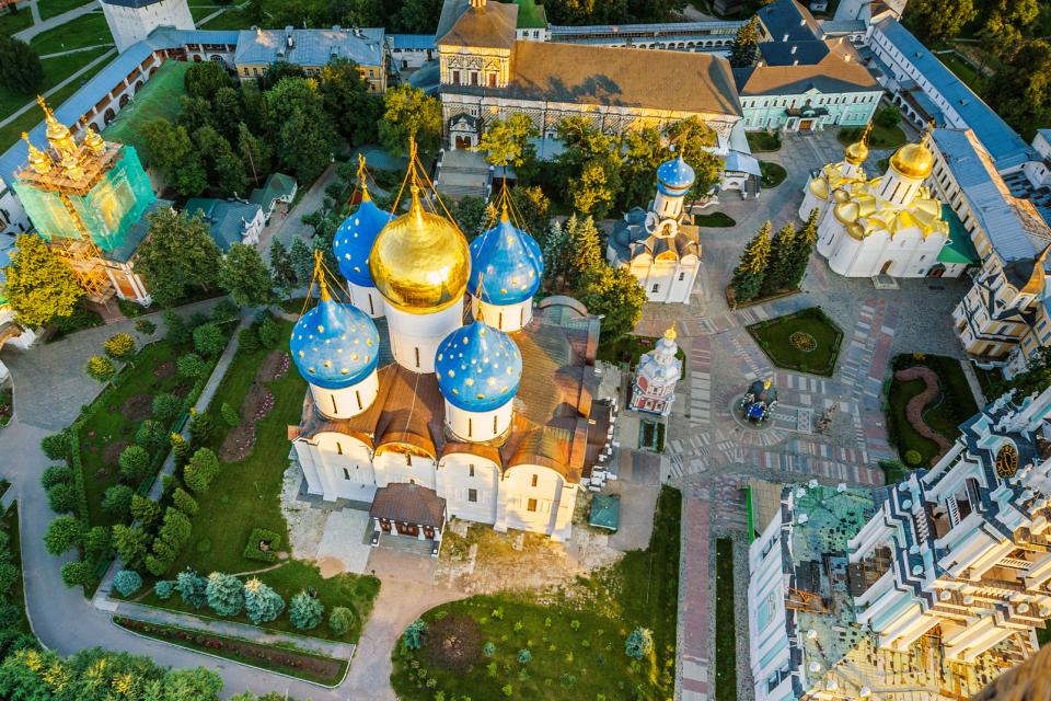 Monastère de la saintetrinité russie