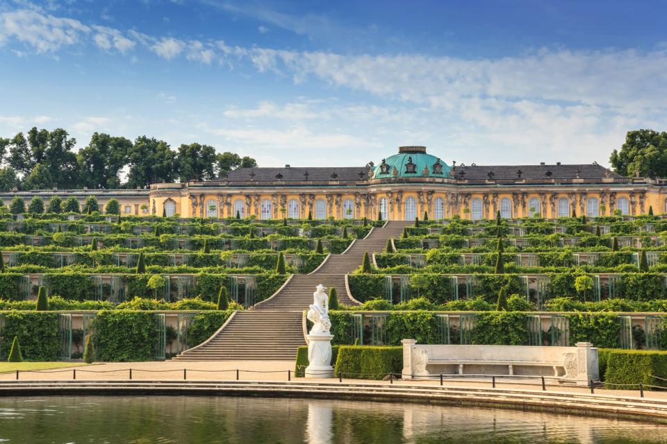 Le Palais de Sanssouci , Allemagne