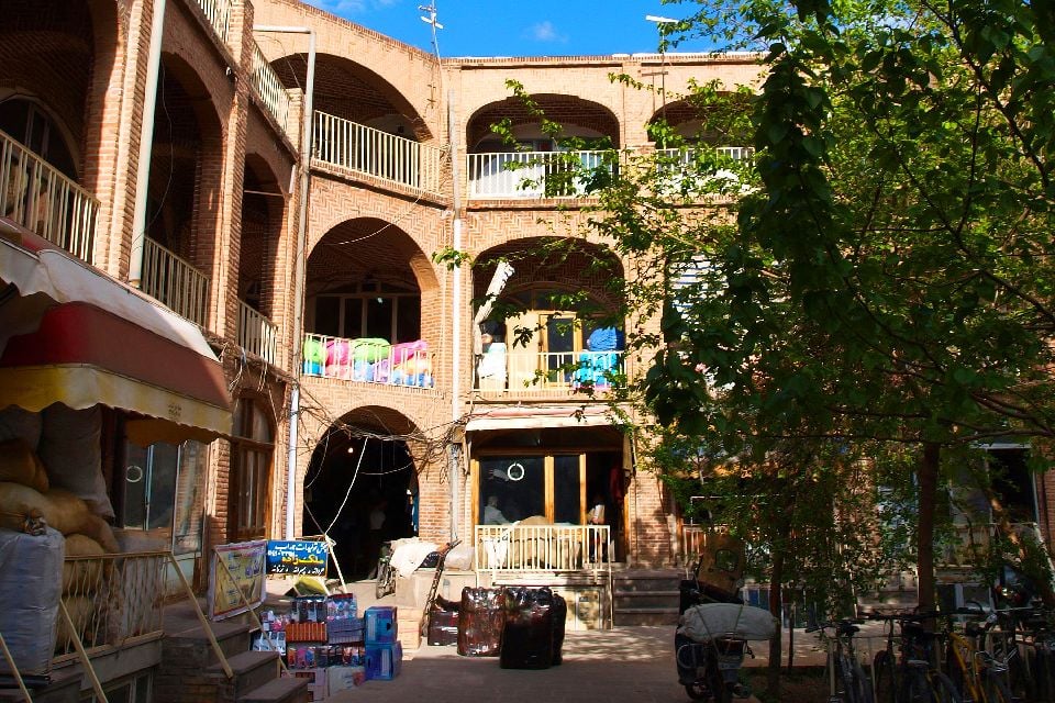 Le bazar de Tabriz , Iran