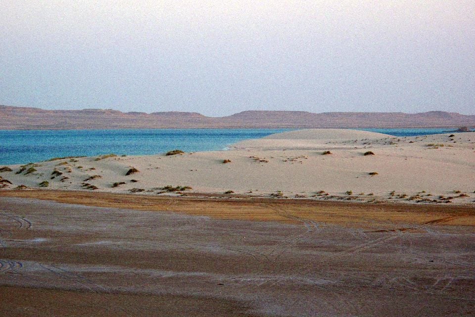 Le Dune Bashing dans le désert qatari , Qatar
