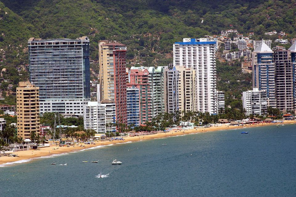 La baie d'Acapulco , Mexique