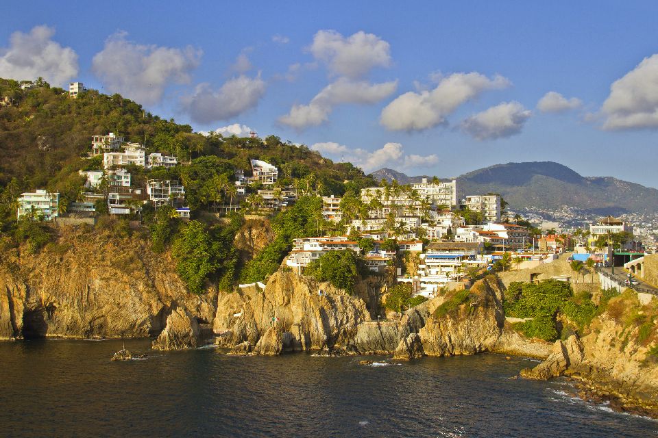 La baie d'Acapulco , Mexique