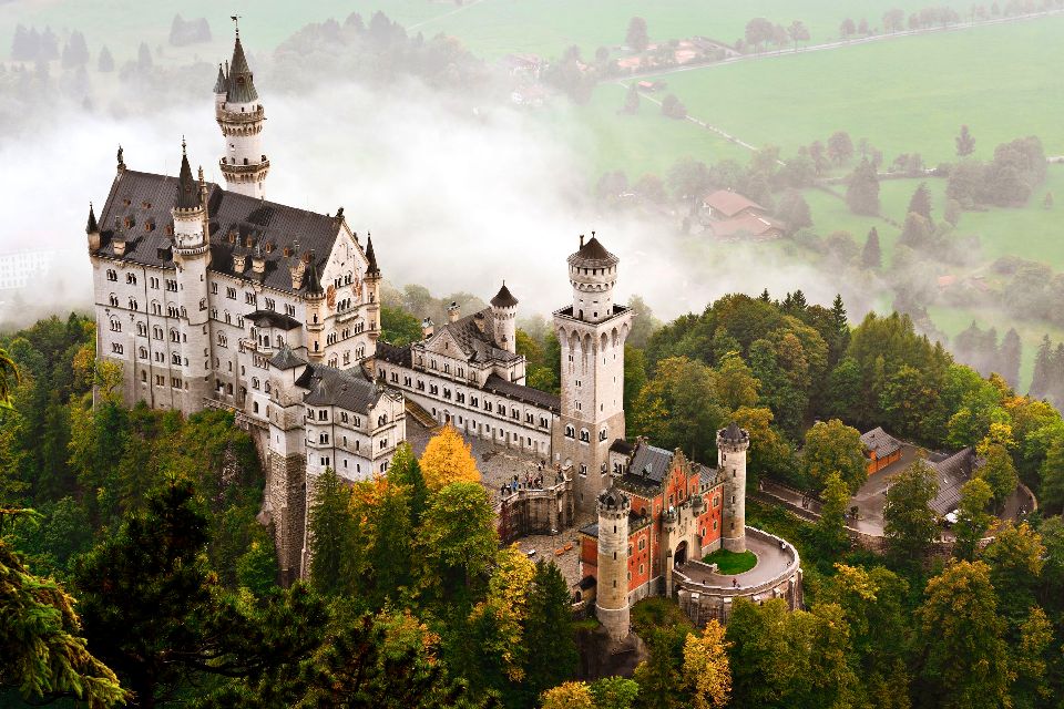 Le Château De Neuschwanstein Allemagne