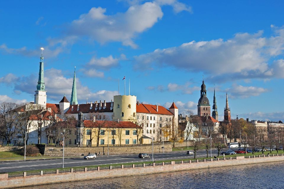 Le centre historique de Riga , Lettonie
