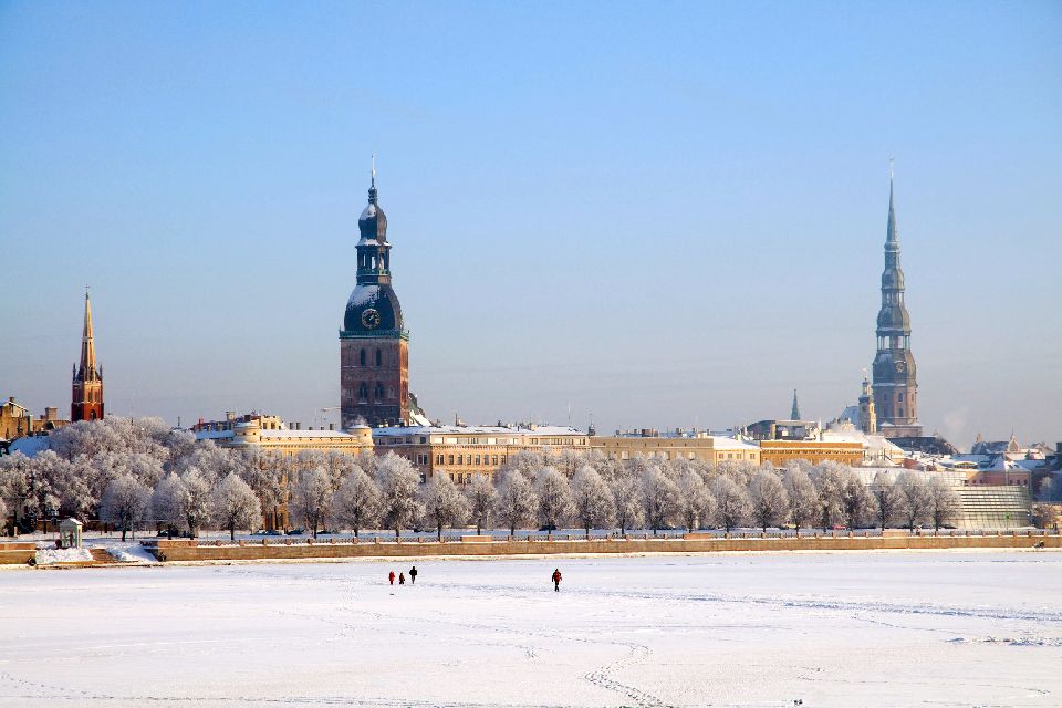Le centre historique de Riga , Lettonie