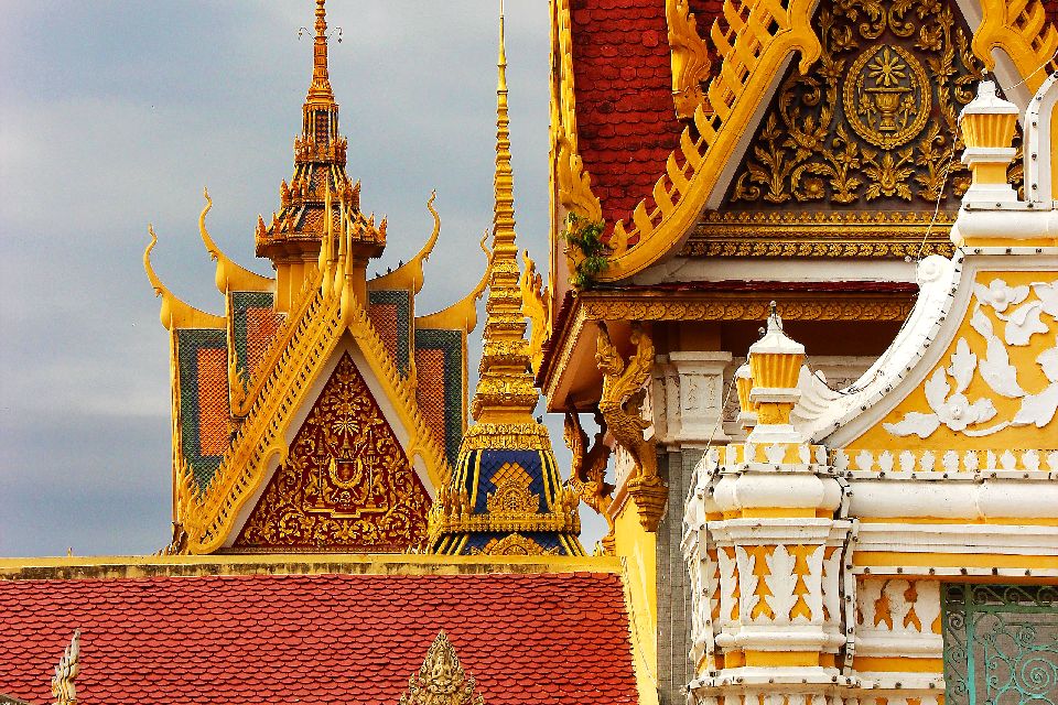 Le palais royal de Phnom Penh , Cambodge