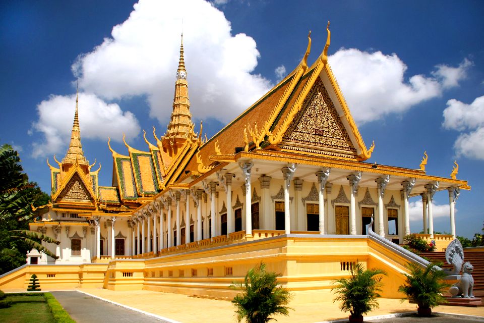 Le palais royal de Phnom Penh , Cambodge