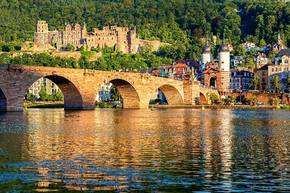 Le château d'Heidelberg , Allemagne