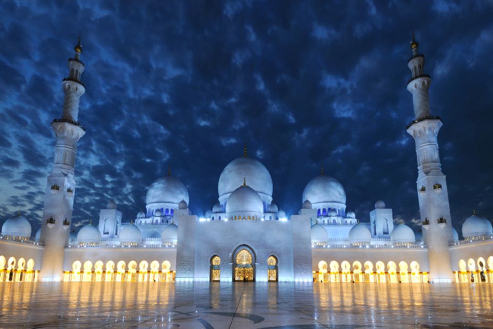La Grande Mosquée Sheikh Zayed à Abu Dhabi - Emirats Arabes Unis