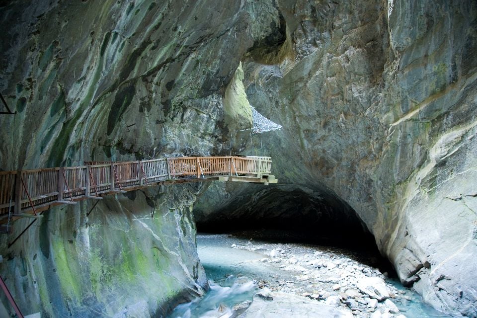 Les Gorges du Trient , Suisse