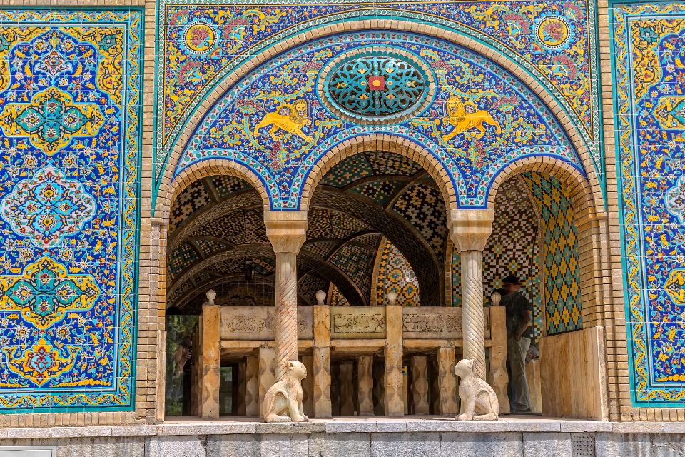 Le Palais Golestan , Iran