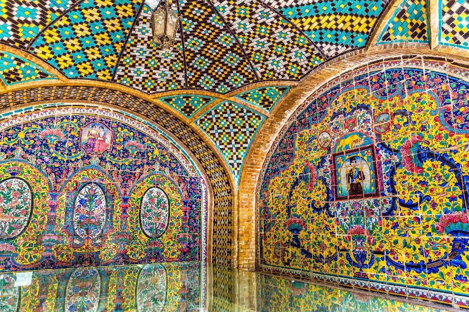 Le Palais Golestan , Iran