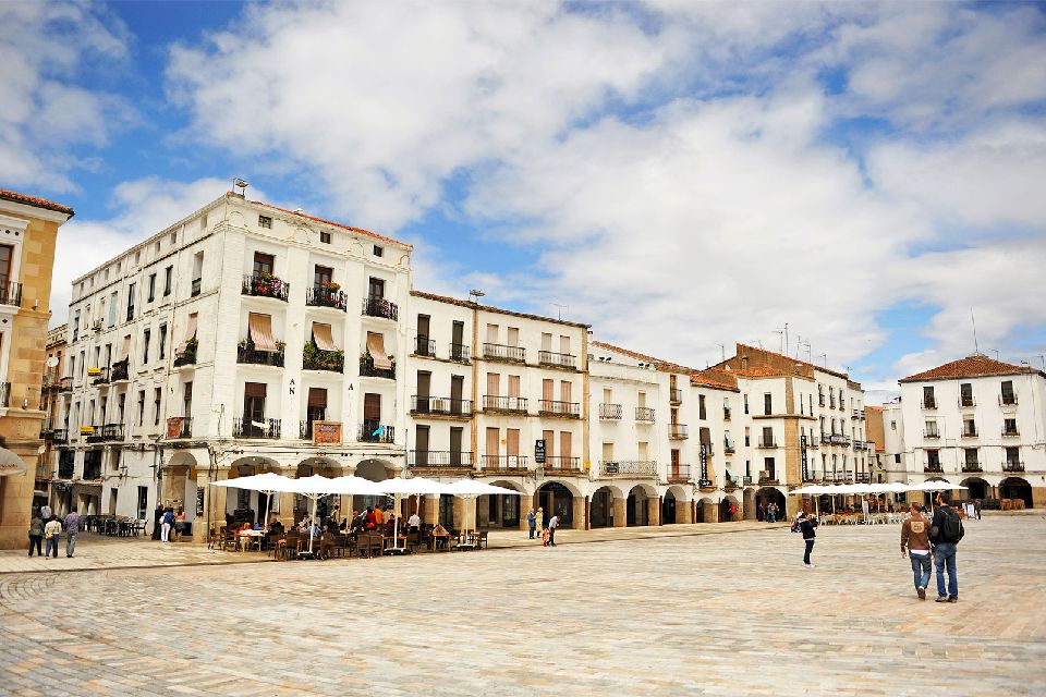 La Vieille Ville De Caceres Extremadure Espagne