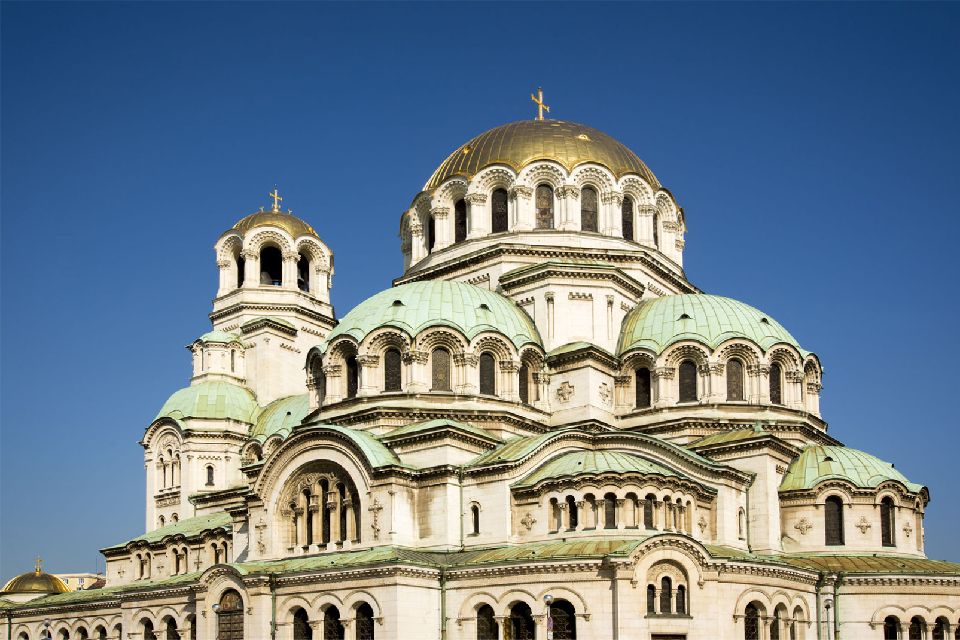 La cathédrale Alexandre-Nevski à Sofia , Bulgarie