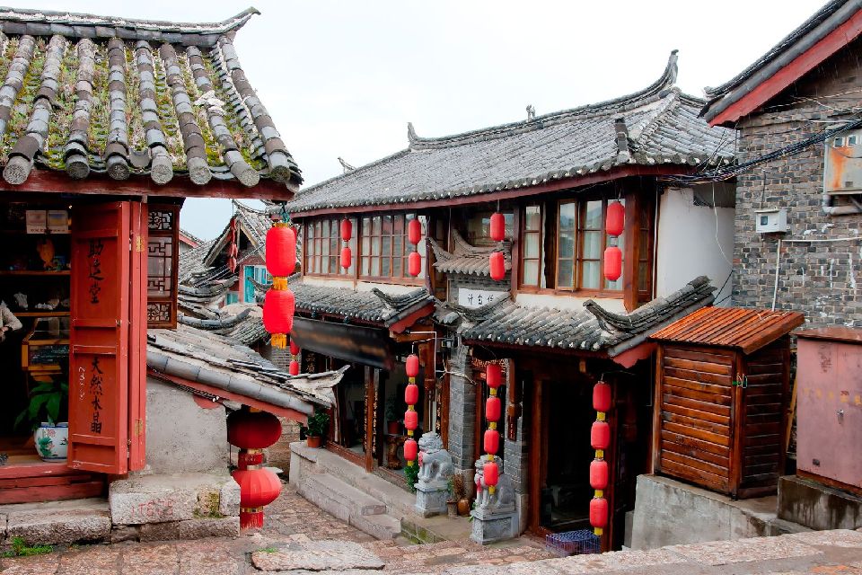 La vieille ville de Lijiang , Chine
