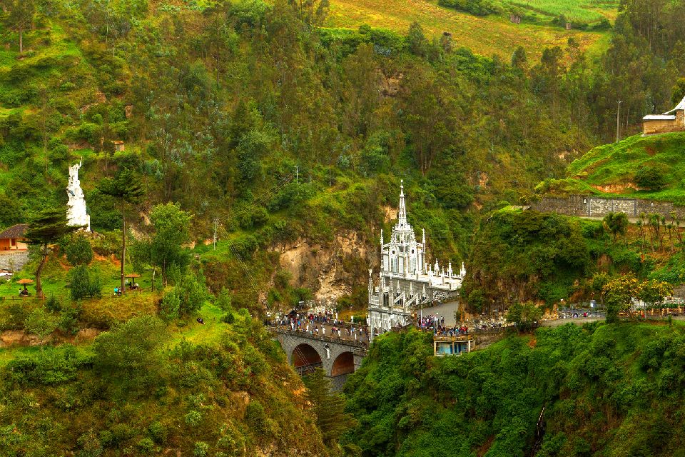 Le sanctuaire de Las Lajas , Colombie