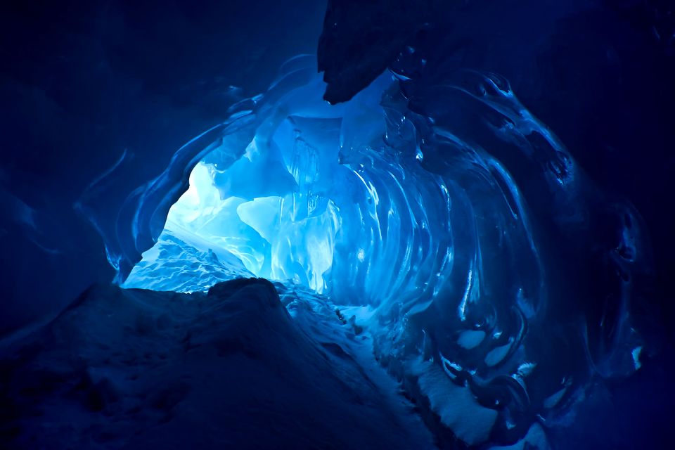 Mendenhall, Glacier, Juneau, Alaska, USA, etats-unis, glace, grotte