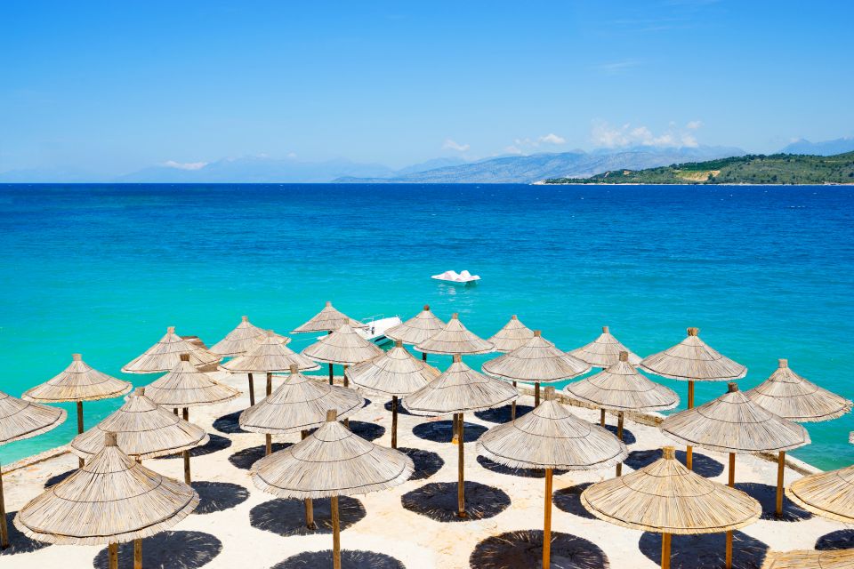 Les Plages De Ksamil Dans Le Sud De L Albanie Albanie