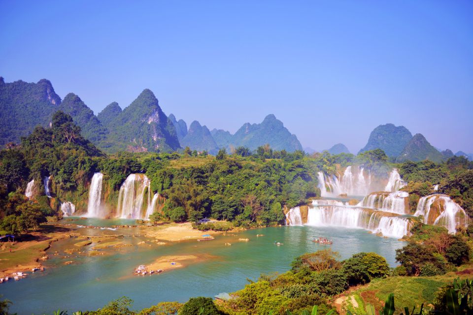 Les paysages, Guangxi, chine, asie, chute, cascade, detian, Daxin, nanning