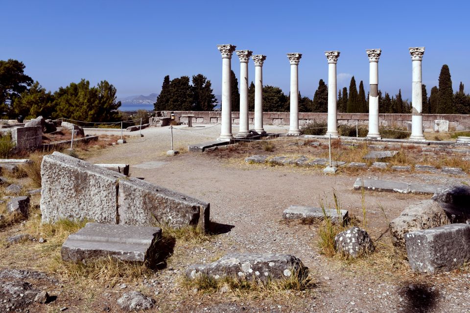 Les monuments, Kos, Grèce, ruine, archéologie, vestige, dodécanèse, europe, île, asclépiéion