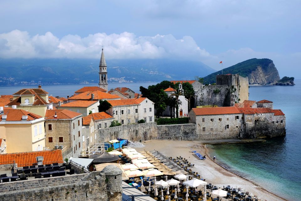 Montenegro- Albanie 2017, La citadelle de Budva, Les côtes, Monténégro