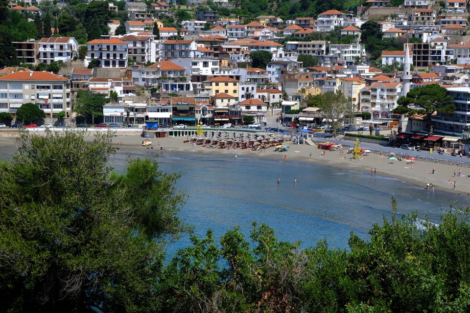 Montenegro- Albanie 2017, La baie de Ulcinj, Les côtes, Monténégro
