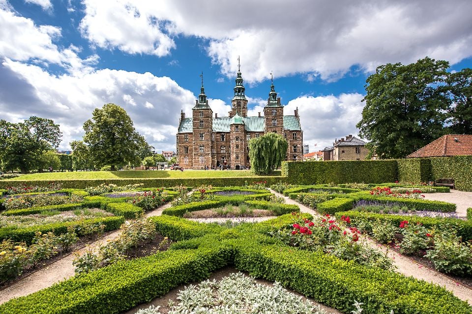 Los castillos reales , El castillo de Kronborg en Helsingør , Dinamarca