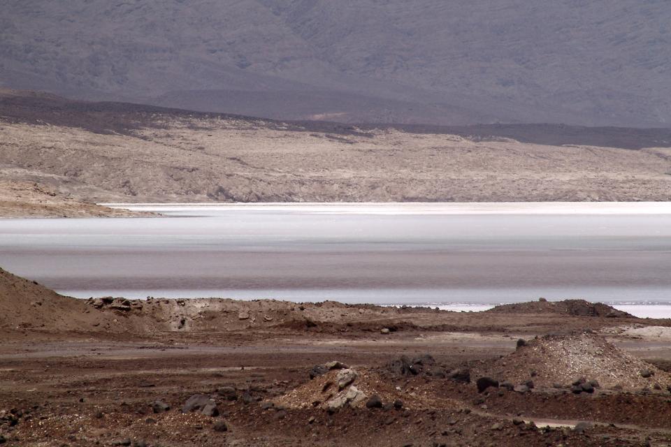 Der Assal-See , Dschibuti