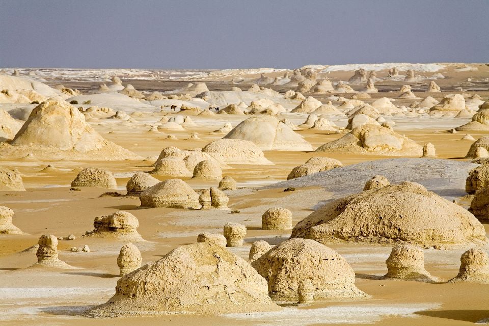 Le désert libyque , Le désert blanc , Egypte