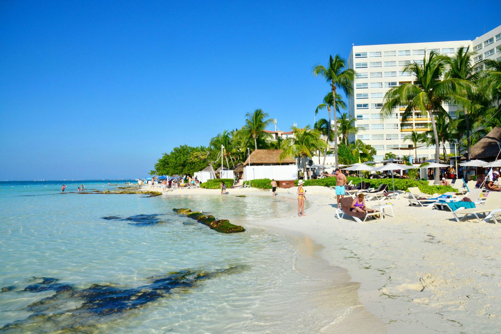 dreams sands cancun beach