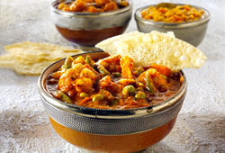 Receta Curry de verduras indio - Receta de India