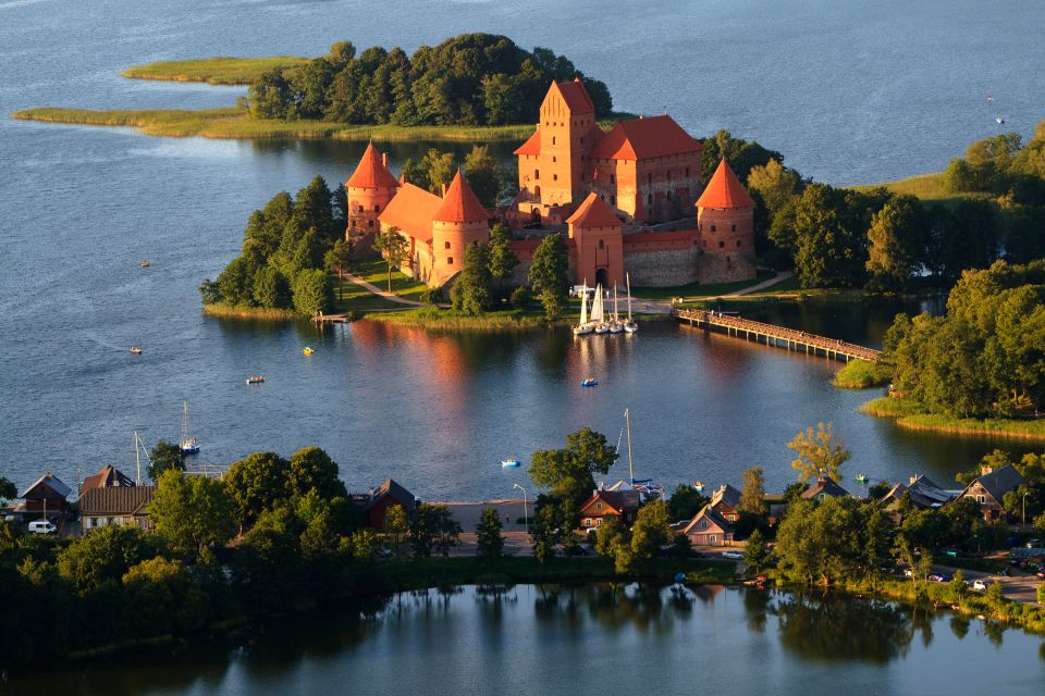 Trakai, lituanie, europe, pays baltes, chateau
