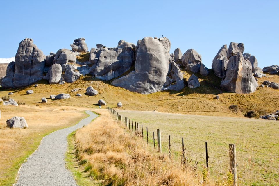 Nouvelle-Zélande, Stone Mountain à Castle Hill