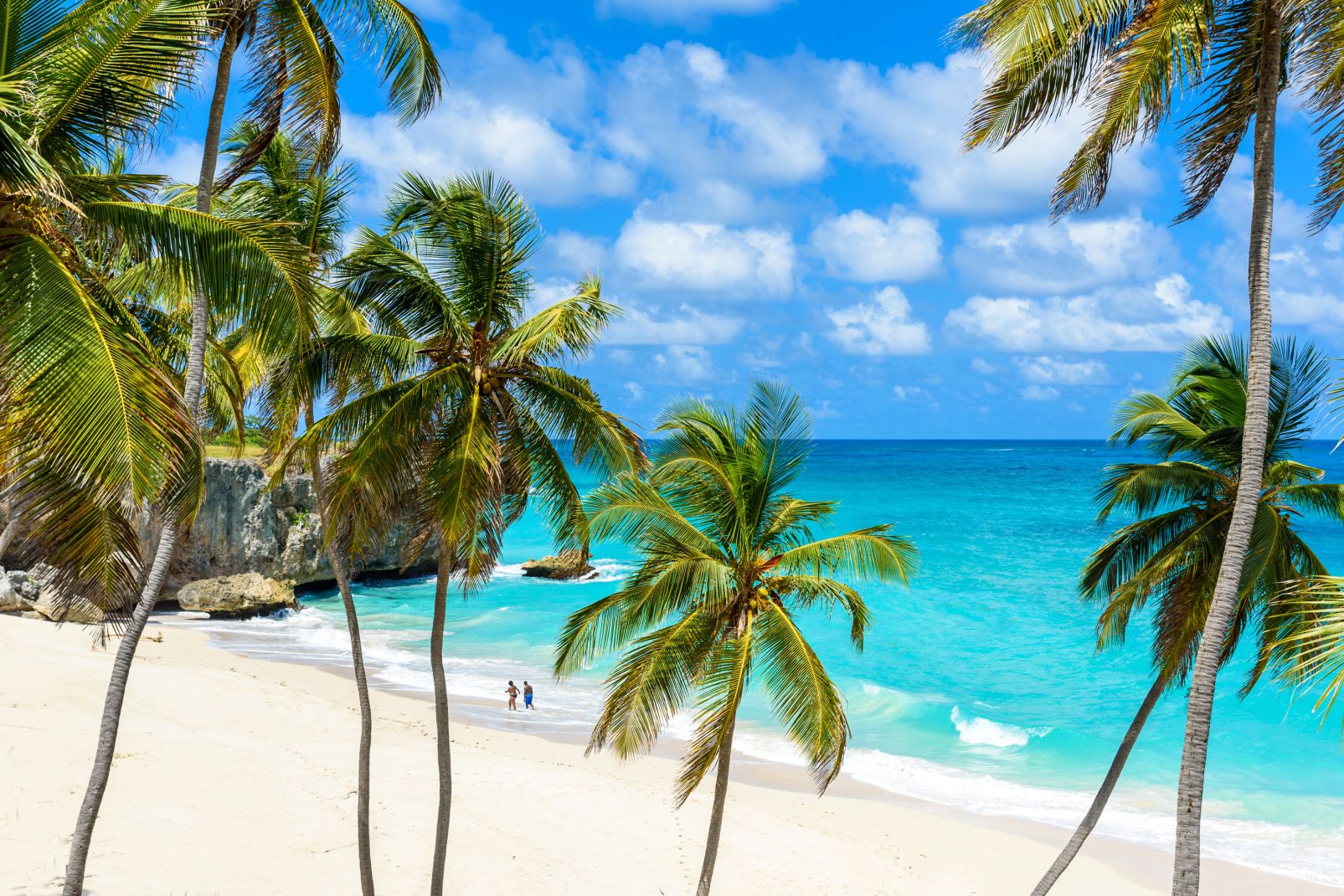 Barbados Beaches People