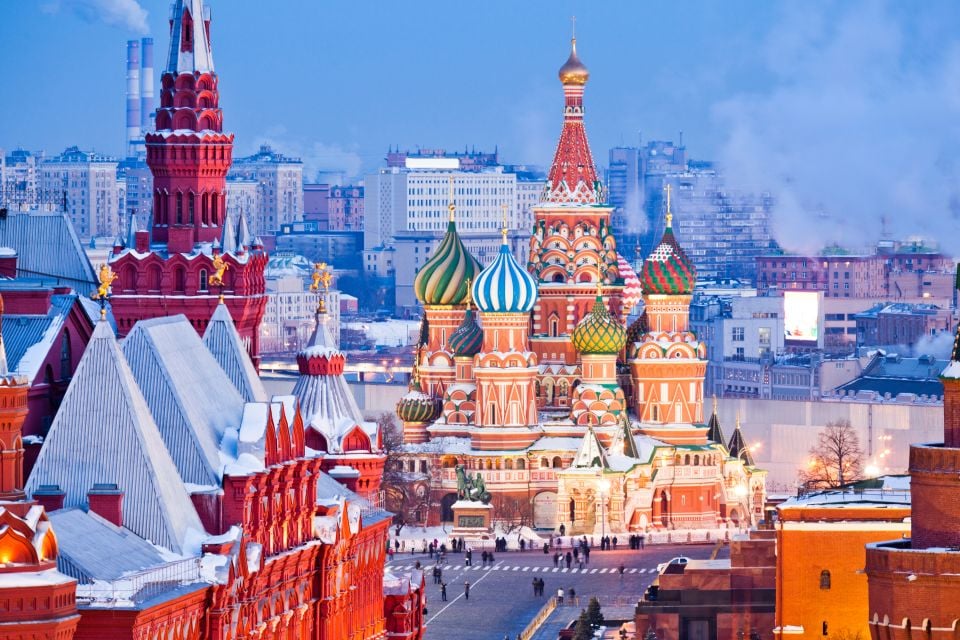 Moscú y el centro, Rusia