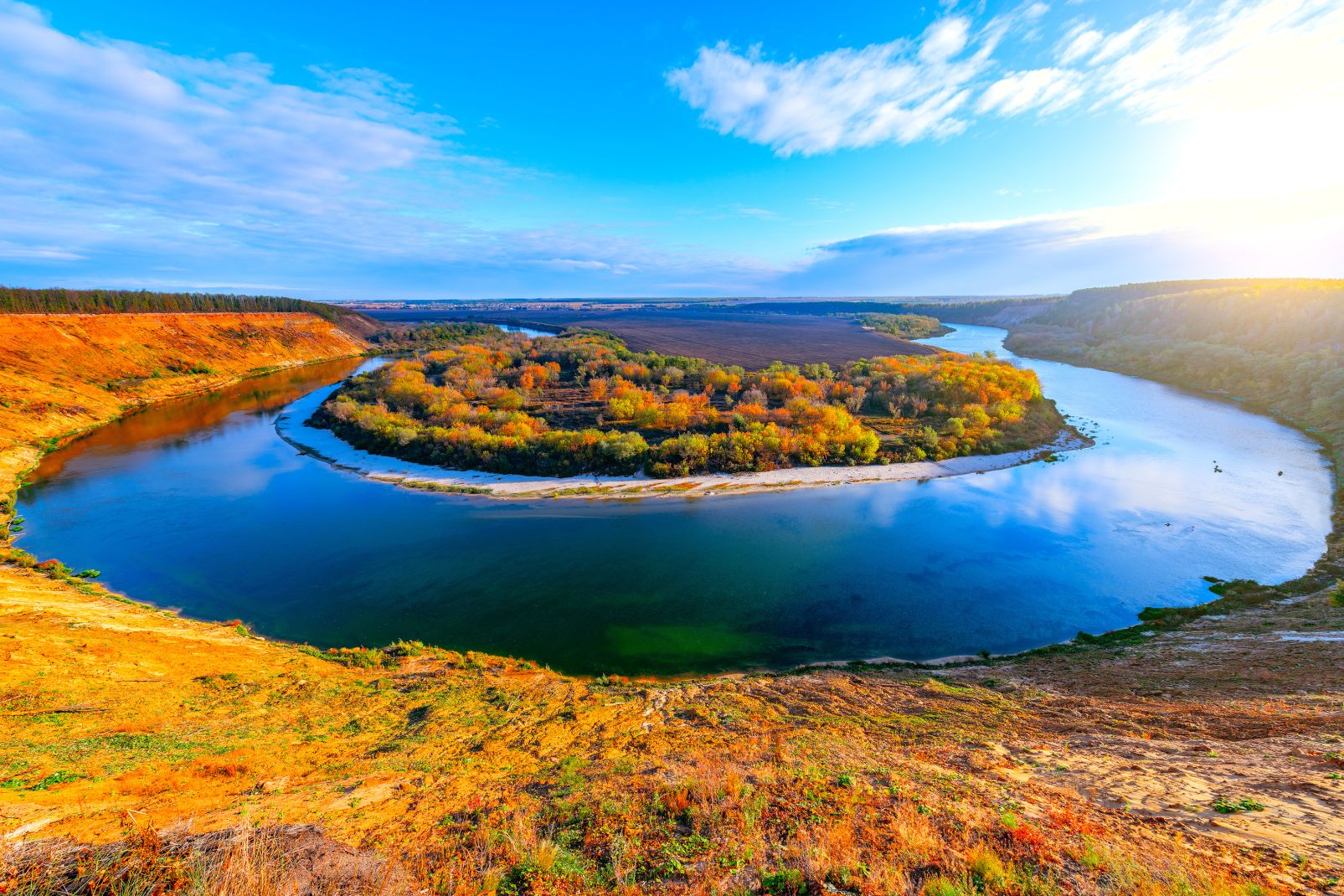 река дон осенью