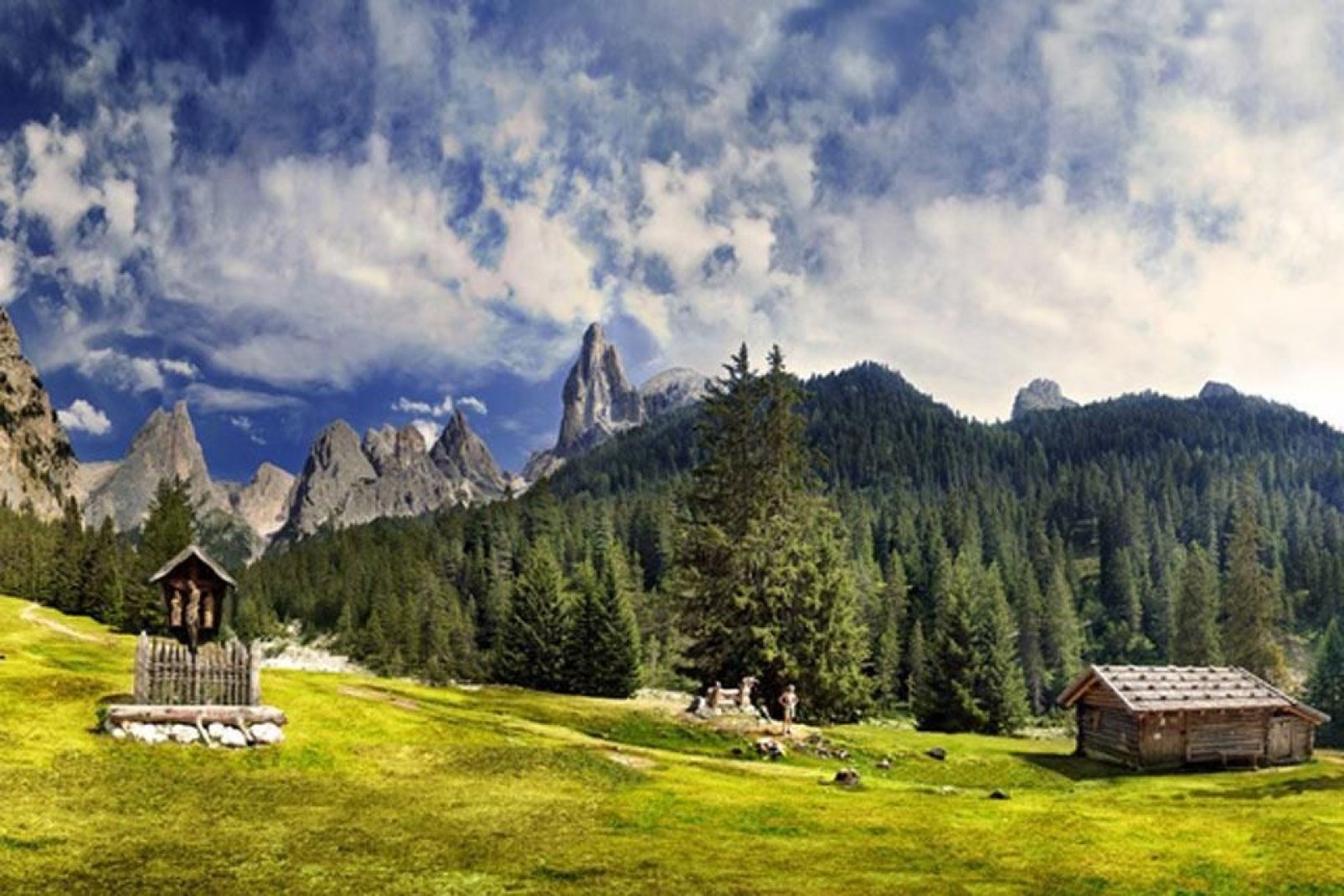 The Dolomites, a mountain range located between Belluno and Pordenone, are listed as a UNESCO World Heritage site