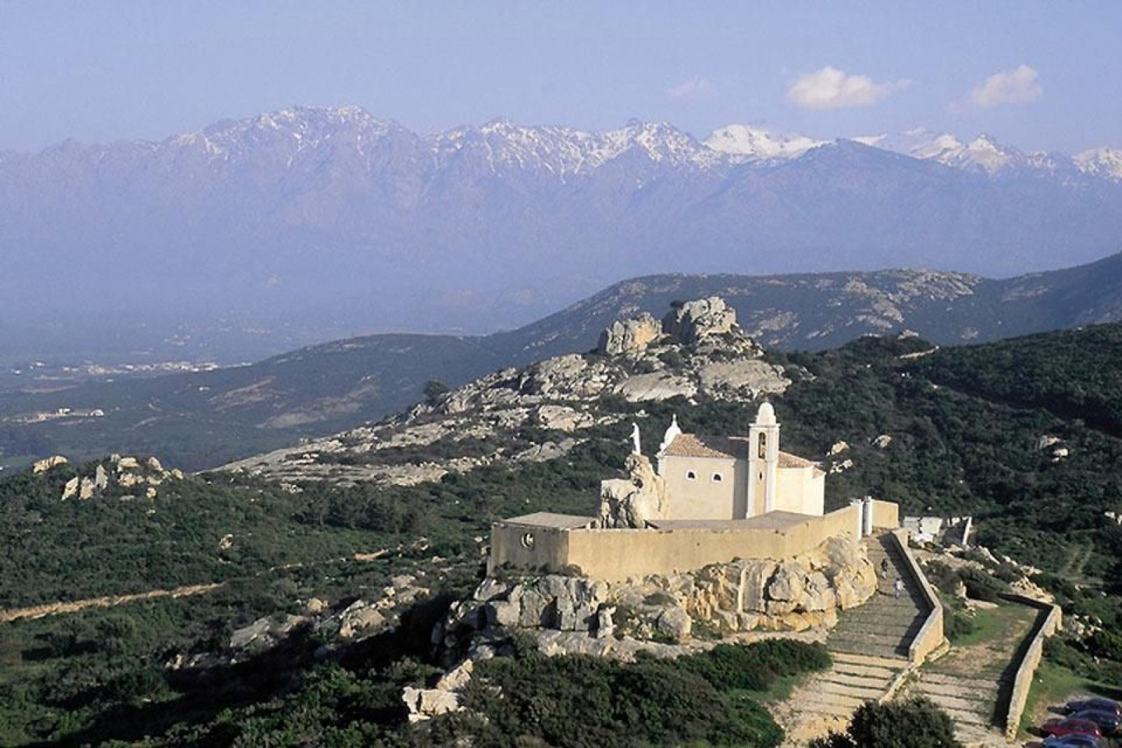 Calvi is the second biggest tourist town in Corsica.