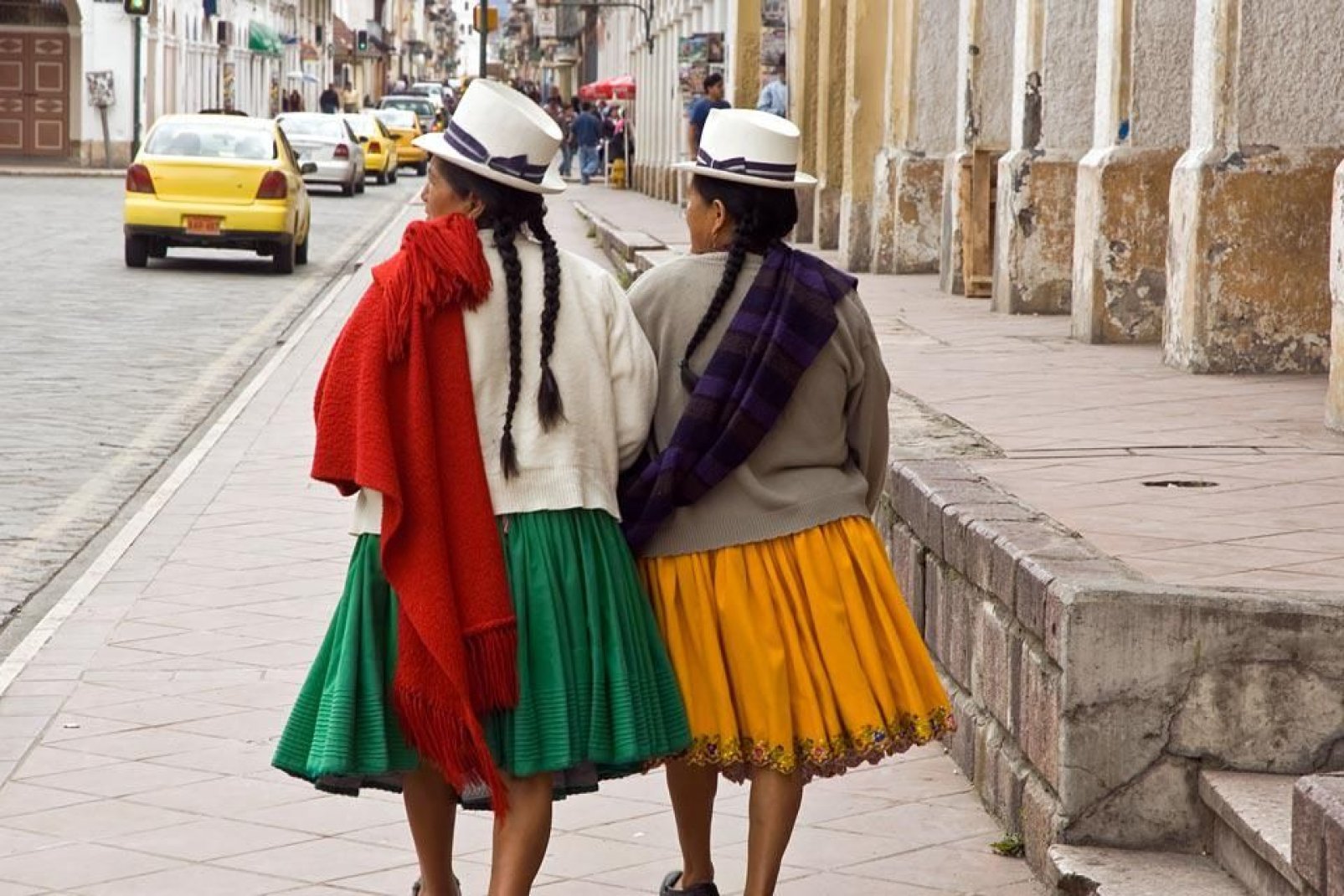 Cuenca wurde wie die Stadt Quito stark von der Kolonialzeit geprgt, was man vor allem am typischen Architekturstil erkennt.